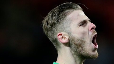 David de Gea se erigió en figura en el duelo frente al Liverpool de Europa League.