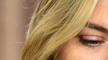 María Sharapova durante la conferencia en la que lució apesadumbrada.