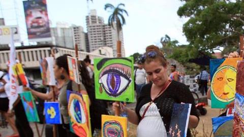 pinturas menstruales