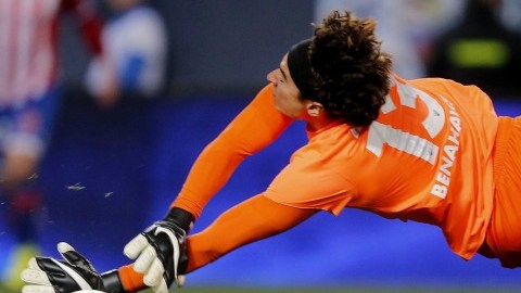 Memo Ochoa, portero del Málaga