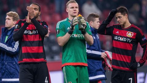 Chicharito y Bayer Leverkusen