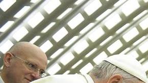 Papa Francisco en las celebraciones del inicio de Semana Santa.