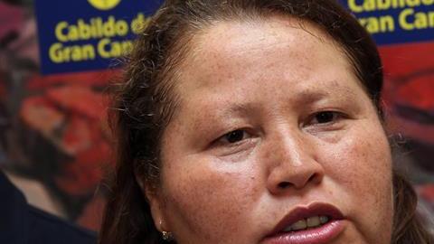 Norma Romero, portavoz del colectivo las Patronas de México.