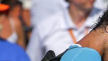 El calor de Miami le causó problemas médicos a Rafa Nadal.