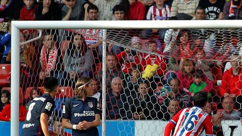 Los rojiblancos se alejan en puntos del Barcelona.