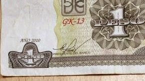 Las dos monedas que existen en Cuba.