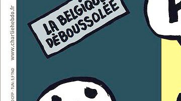 La nueva portada de la revista satírica Charlie Hebdo hace referencia a los ataques terroristas sufridos en Bruselas.