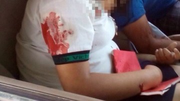 La imagen de los chicos muertos recorre las redes sociales.