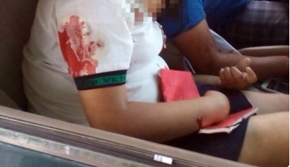 La imagen de los chicos muertos recorre las redes sociales.