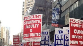 Los participantes   bloquearon el tráfico peatonal.