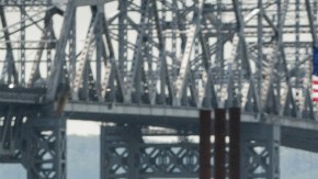 Cuomo en una foto previa frente al puente