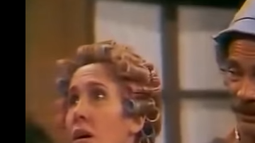 Don Ramón junto a Doña Florinda.