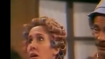 Don Ramón junto a Doña Florinda.