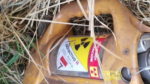 Hallaron la fuente radiactiva.