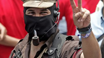 Los zapatistas dijeron que el "neoliberalismo" iría al "basurero de la historia".
