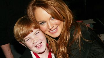 Lindsay Lohan disfrutaba llevando a su hermano pequeño Dakota a los estrenos de sus películas.