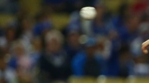 Josh Ravin, lanzador de los Dodgers de Los Ángeles.