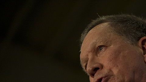 John Kasich ganó solo las primarias republicanas de Ohio.