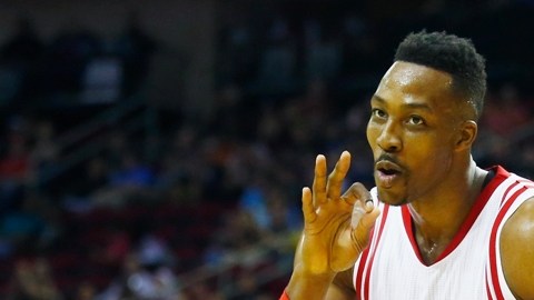 Dwight Howard de los Houston Rockets, el nuevo 'sticky hands'.