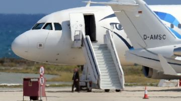 EgyptAir obtuvo permiso de aterrizar en Lárnaca a las 8:50 de la mañana.