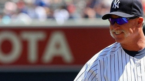 Richard ‘Goose’ Gossage durante un partido de homenaje con los Yankees en 2009.