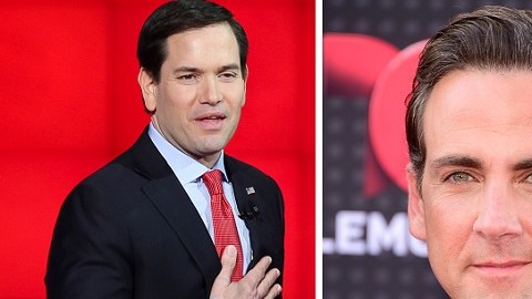 El político Marco Rubio fue cuñado del actor Carlos Ponce hace unos años.
