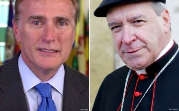 James Wally Webster (i) y Nicolás de Jesús López Rodríguez (d).