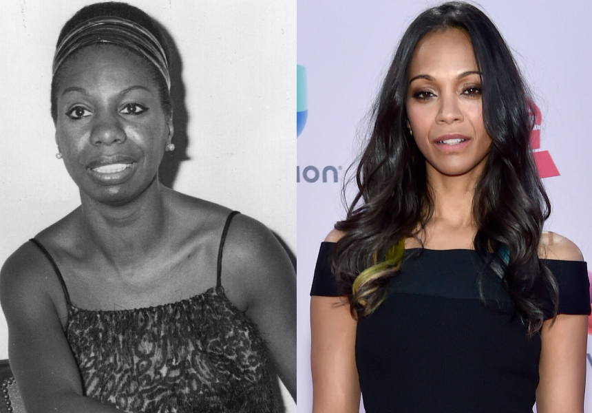 La familia de Nina Simone estalla contra Zoe Saldaña por el biopic de