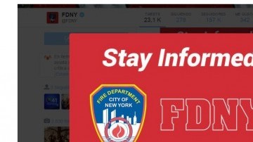 La nueva cuenta informa sobre los incendios que están ocurriendo.