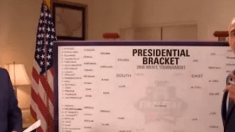 El presidente de EEUU ya tiene a su favorito del torneo de basquetbol universitario.