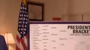 El presidente de EEUU ya tiene a su favorito del torneo de basquetbol universitario.