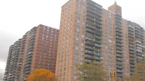 Uno de los complejos de vivienda Michell-Lama en la ciudad de Nueva York