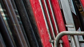 Trabajadores en una plataforma controlada por Pemex en el Golfo de México.