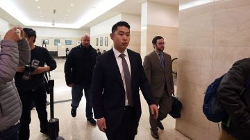 El fiscal de Brooklyn recomendó una sentencia de cinco años de probatoria para el exagente Peter Liang (en la foto).