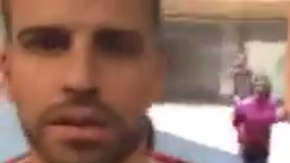 Esta mujer enloqueció al tener tan de cerca a Gerard Piqué.