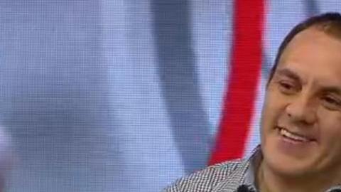 Cuauhtémoc Blanco estuvo de buen humor en Fox Sports.