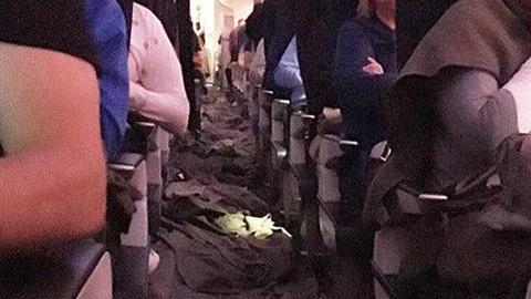 El avión había partido de Johannesburgo y se dirigía a Londres.