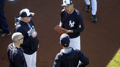 Masahiro Tanaka (der.) está en óptimas condiciones para el arranque de la temporada.