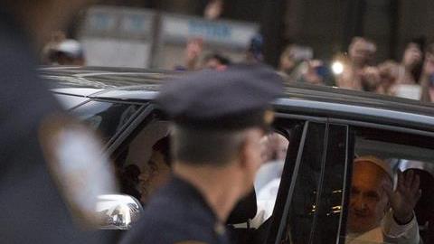 El Servicio Secreto ha certificado que el automóvil es el utilizado por el Papa durante su visita a Nueva York.