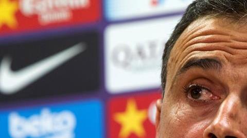 Luis Enrique, técnico del Barcelona