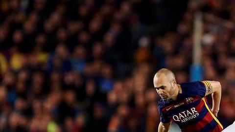 Andrés Iniesta y Cristiano Ronaldo