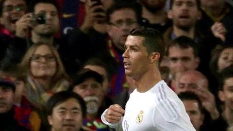 Cristiano Ronaldo anotó el gol de la victoria para el Real Madrid en el Clásico.