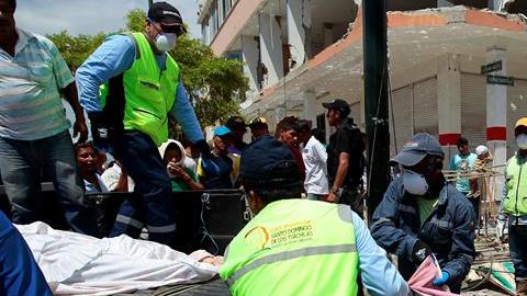 Va en aumento el número de muertos en Ecuador.