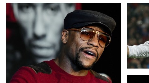 Floyd Mayweather, Cristiano Ronaldo y Messi