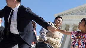 Sophie Cruz, de 6 años y oriunda de Los Ángeles.