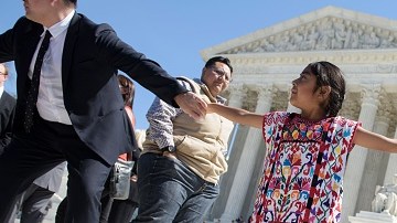 Sophie Cruz, de 6 años y oriunda de Los Ángeles.