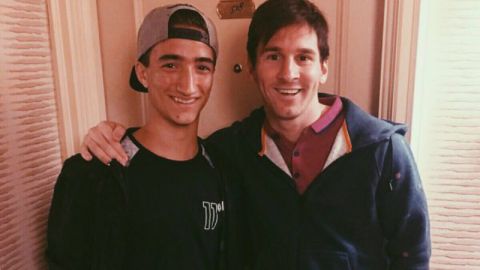 José Jr. se mostró feliz de haber conocido a su más grande ídolo.