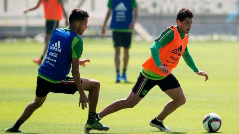 Entrenamiento seleccion mexicana