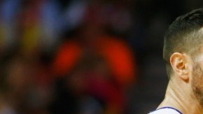 J.J. Redick  (izq.) y Chris Paul. jugadores estelares de los Clippers.