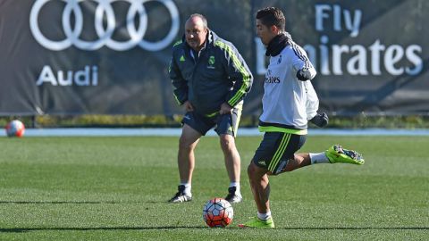 Cristiano habría tomado a mal el que Benítez tratara de corregirle algunos detalles técnicos.